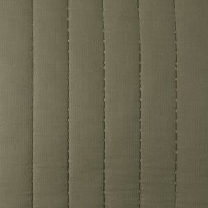 Jeremiah Brent Home King Channel Rice Stitch Gauze Quilt Green New No Label